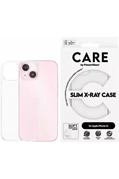 Panzer Glass Θήκη Apple iPhone 15 Care By Panzerglass Λεπτή Θήκη X-ray 1433 Δ...