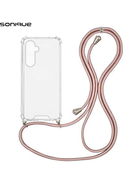 Other Sonique Armor Διαφανής Θήκη Σιλικόνης με Κορδόνι για Samsung Galaxy S25...
