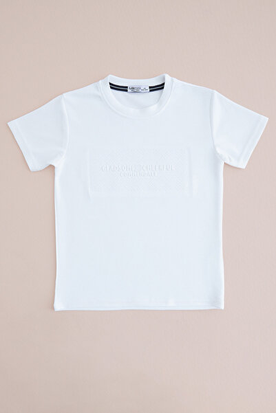 Fulla Moda T-shirt za dečake sa reljefnim tiskom