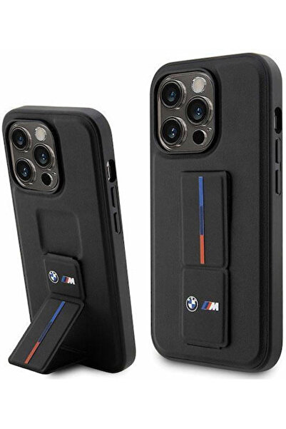 BMW Grip Θήκη Πλάτης Θερμοτυπίας Πλαστική Μαύρη (iPhone 14 Pro) Κωδικός: BMHC...