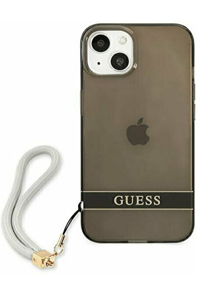 Guess Πίσω Κάλυμμα Πλαστικό Μαύρο (iPhone 13 mini) Κωδικός: GUHCP13SHTSGSK