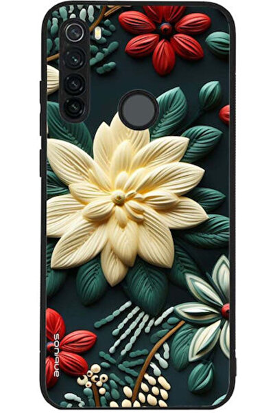 Other Θήκη Sonique Σειράς 3D Λουλουδιών για Xiaomi Redmi Note 8T Πράσινο