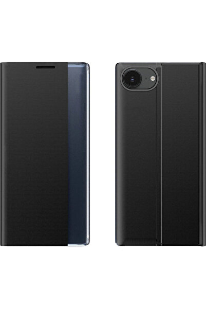 Hurtel Σλιπ Μπουκ Πλαστικό Μαύρο (iPhone 17e / 16e)
