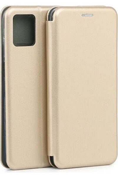 Beline Θήκη Συνθετικό Δέρμα / Σιλικόνη Χρυσό (Moto G32)
