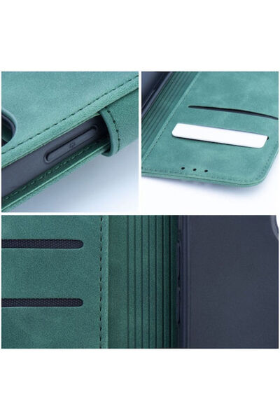OEM Tender Book Synthetic Leather Green (Redmi Note 14 Pro 5G / Poco X7)