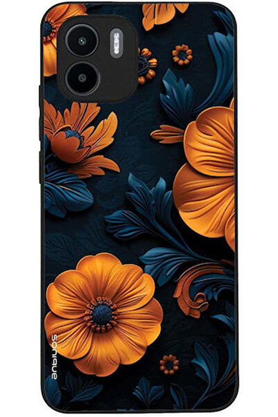 Other Θήκη Sonique Σειράς 3D Λουλουδιών για Xiaomi Redmi A1 Redmi A2 Πορτοκαλ...
