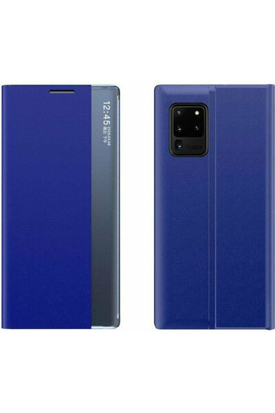 Hurtel Sleep Book Συνθετικό Δέρμα Μπλε (Galaxy A73)