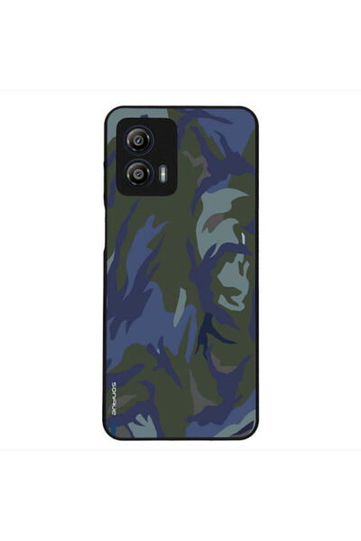 Other Θήκη Sonique Σειρά Καμουφλάζ Στρατού για Motorola Moto G53 5G Μπλε 01