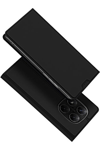 Dux Ducis Θήκη Βιβλίο από Συνθετικό Δέρμα Μαύρο (Redmi Note 14 Pro 4G) Κωδικό...