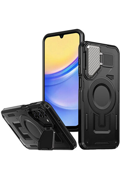 Techsuit Πίσω Κάλυμμα Πλαστικό / Σιλικόνης Μαύρο (Galaxy A15) Κωδικός: KF2345048