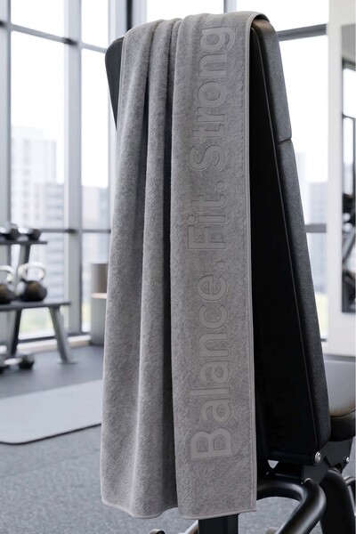 Rivaİstanbul Prosop sportiv Bfs gri, 100% bumbac, 30x120 cm