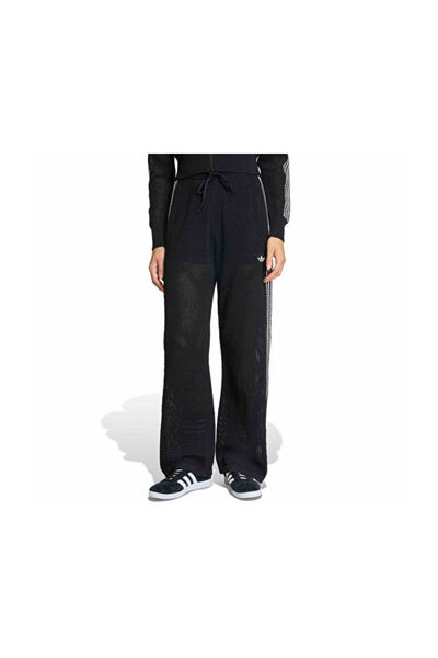 adidas Crochet Tp Women's Casual Sweatpants Kc6494 Black