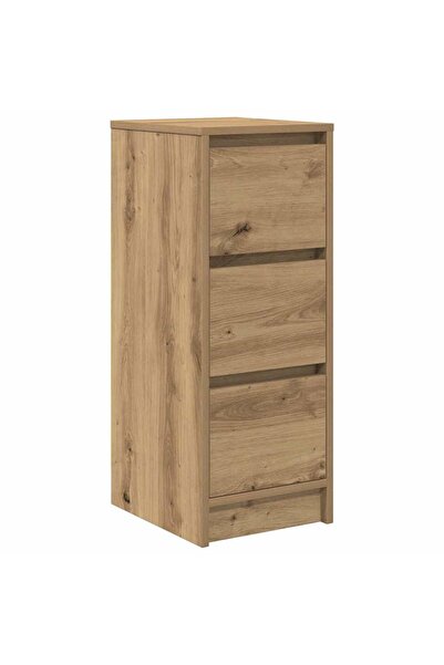 vidaxl Bufetă Stejar Artisan 29,5x34x76 cm Lemn prelucrat