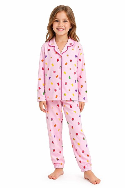 Haribo Roza ženska/djevojačka pidžama, model kod: S26G1PJ206Pink