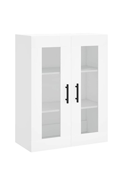 vidaxl Dulap cu montaj pe perete, alb, 69,5x34x90 cm