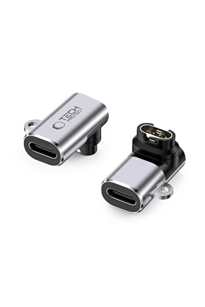 Tech-Protect Adaptor USB-C în unghi Ultraboost pentru conectorul ceasului Garmin