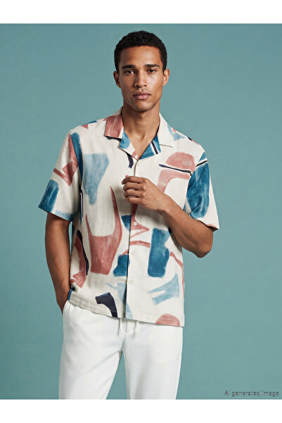 LC Waikiki Regular Fit Printed Men's Shirt