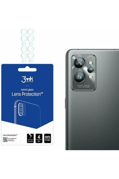 3MK 4 τεμάχια Διαφανές Σκληρυμένο Γυαλί Προστασίας Κάμερας για το Realme GT 2...