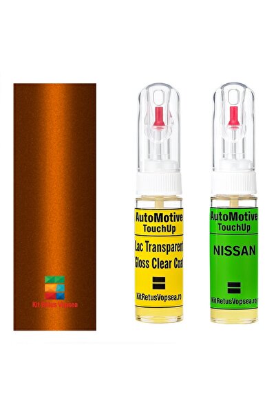 YLKRS AUTOMOTIVE Kit retus vopsea touch-up Nissan KICKS NISEBB (Laranja), NIS...