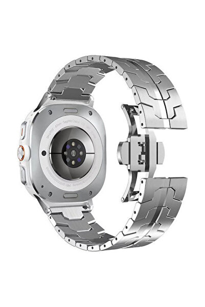 OEM Λουράκι Samsung Watch Ultra 47mm Pro Business Ασημί