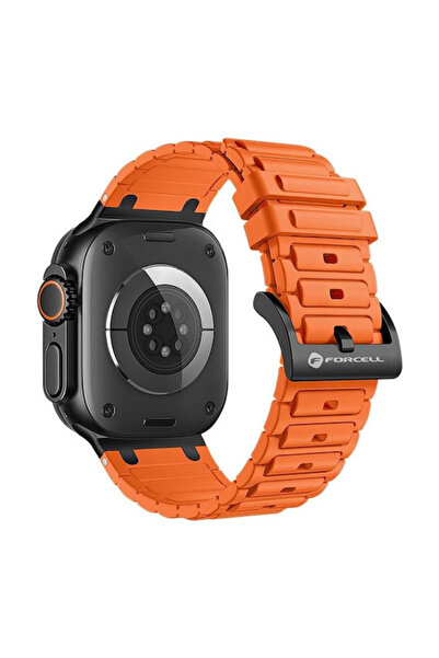 Forcell Λουράκι Σιλικόνης Πορτοκαλί (Apple Watch 38/40/41 mm, Apple)