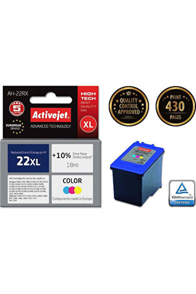 Other Συμβατό μελάνι για εκτυπωτή inkjet Active Jet HP 22XL C9352A 18ml Πολλα...