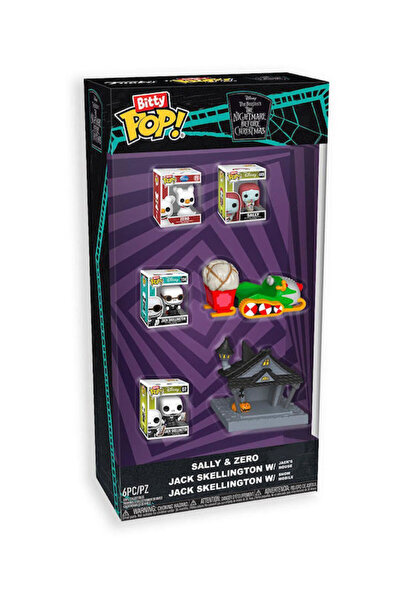 Funko Μπίτι Ποπ! Χριστούγεννα: Η Παραμονή των Χριστουγέννων - Σάλι & Ζίρο / Τ...