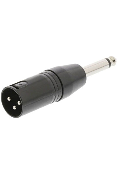 Nedis Μετατροπέας XLR αρσενικό σε 6.3mm αρσενικό 1 τεμάχιο COTP15942BK