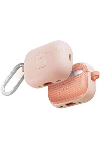 uniq Θήκη Πλαστική / Σιλικόνης σε ροζ χρώμα για Apple AirPods 1 / AirPods 2