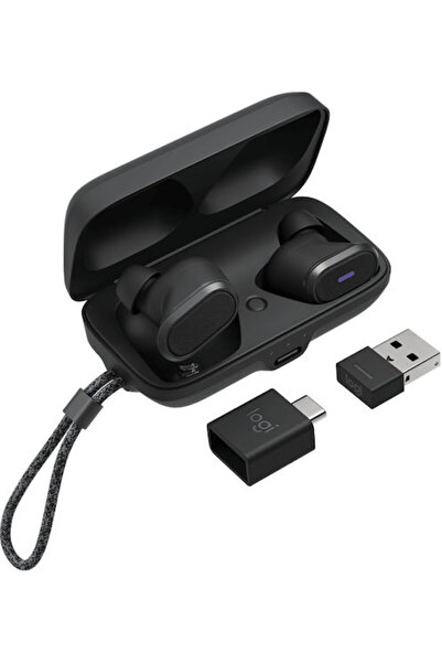 logitech Ακουστικά Ψείρες Zone Πραγματικά Ασύρματα Bluetooth Handsfree με Αντ...