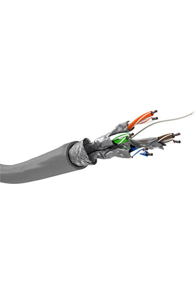 goobay Καλώδιο Ethernet S/FTP Κατηγορίας 6 (Gigabit) Ατερμινολογημένο 100μ Γκ...