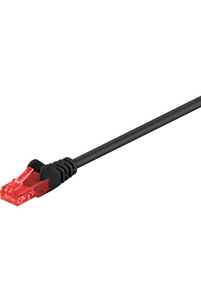 goobay Καλώδιο Ethernet U/UTP Cat.6 (Gigabit) 7.5μ Μαύρο Κωδικός: 68686