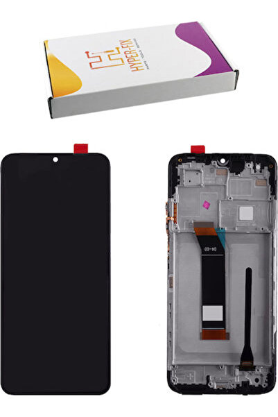Hyper Οθόνη με μηχανισμό αφής και πλαίσιο για POCO M4 5G, M5 4G (Μαύρο) Κωδικ...