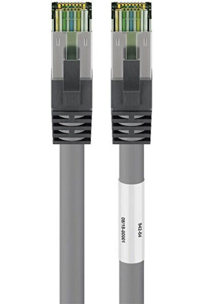 goobay Καλώδιο S/FTP Cat.6a Gigabit Ethernet 20μ Γκρι Κωδικός: 55143