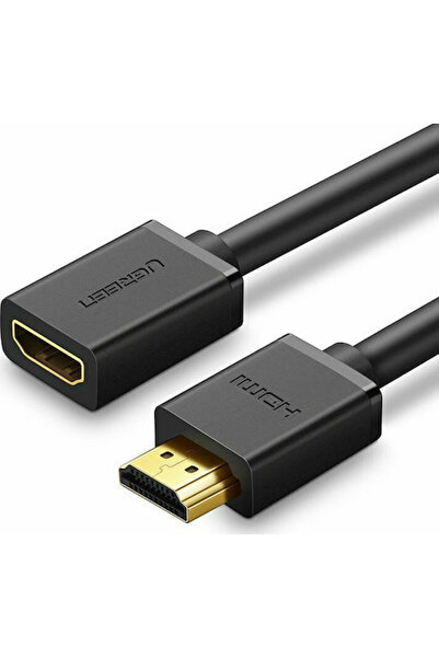 Ugreen HD107 Καλώδιο HDMI HDMI Αρσενικό - HDMI Θηλυκό 1μ Μαύρο Κωδικός: 10141
