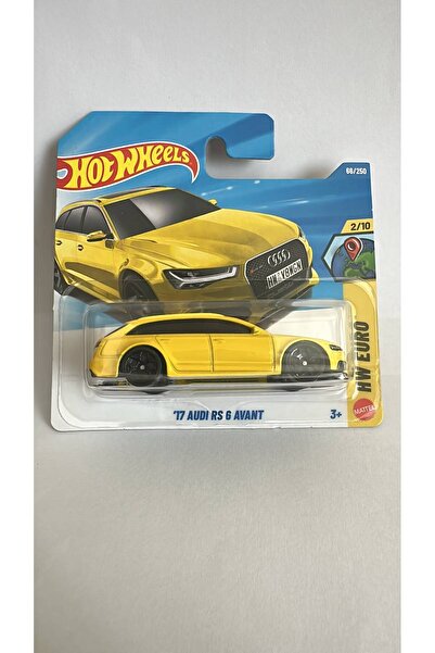 HOT WHEELS 17 Audi RS 6 Avant Sarı