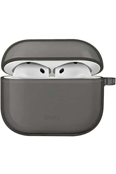 uniq Θήκη σιλικόνης Glase σε γκρι χρώμα για Apple AirPods 4