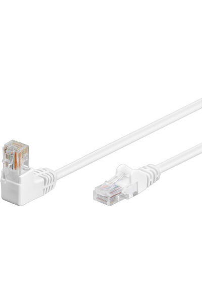 goobay Καλώδιο Ethernet U/UTP Cat.5e (Gigabit) 5μ Λευκό Κωδικός: 94166
