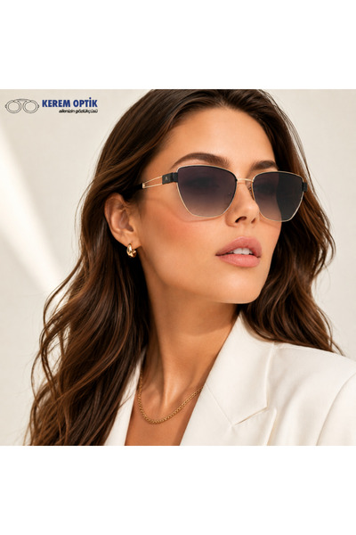 Despada Women's Metal Polarized Sunglasses Ds2410 C1