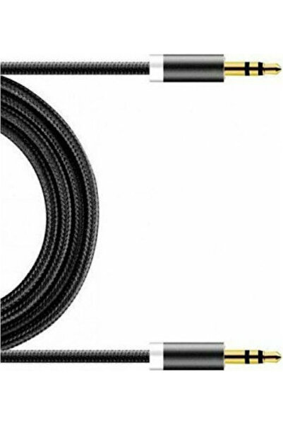 inos Καλώδιο Jack 3.5mm, Αρσενικό 3.5mm - Αρσενικό 3.5mm, Μαύρο, 1μ