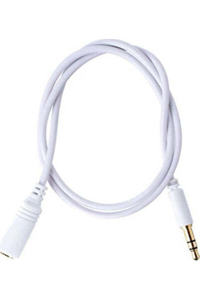 The Sssnake Καλώδιο Jack 3.5mm Αρσενικό - 3.5mm Θηλυκό, Μαύρο, 0.5μ, με επιχρ...