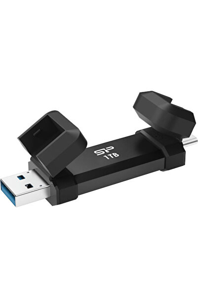Silicon Power Στικάκι USB 3.2 1.0TB με συνδέσεις USB-A & USB-C, Μαύρο
