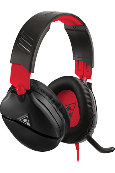 Turtle Beach Recon 70 Ακουστικά Gaming Υπεραυτικά με Σύνδεση 3.5mm Κόκκινο