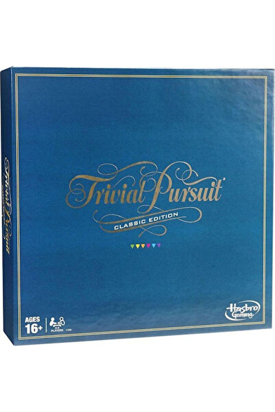 Hasbro Games Επιτραπέζιο Παιχνίδι Trivial Pursuit Κλασική Έκδοση για 2-6 Παίκ...