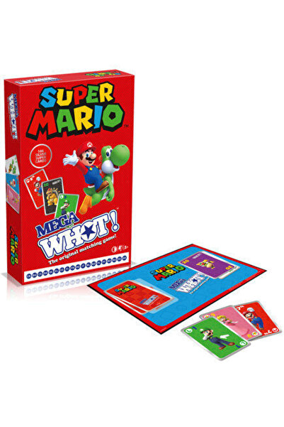 Nintendo Επιτραπέζιο Παιχνίδι Premium Super Mario Mega Whot Παιχνίδι Καρτών γ...