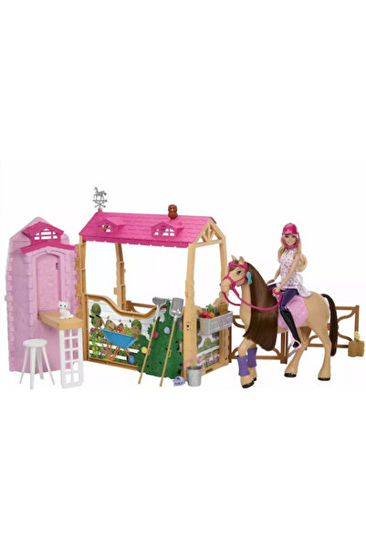 Barbie Μυστήρια: Η Μεγάλη Πορεία των Αλόγων - Απόλυτο Σετ Κούκλας Στάβλου για...