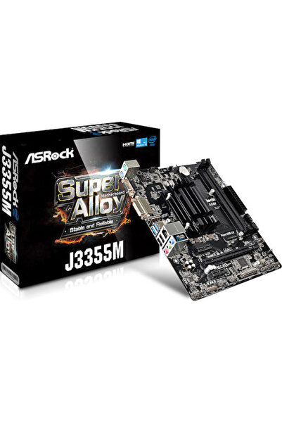ASROCK J3355M SoC Μητρική πλακέτα Micro ATX με υποδοχή Intel BGA1296