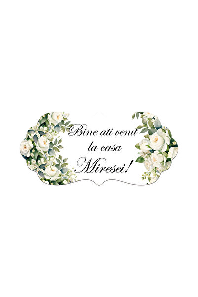 Bello Carino High quality decoration products Plăcuțe " Bine ați venit la Cas...