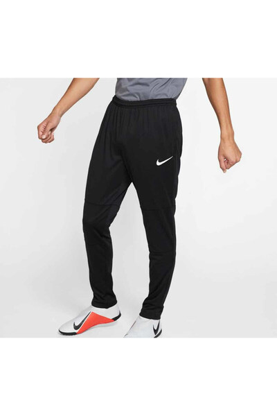 Nike Ανδρικό Παντελόνι Φόρμας Dry Park 20 Dri-Fit Γυαλιστερό χωρίς Λάστιχο Μαύρο