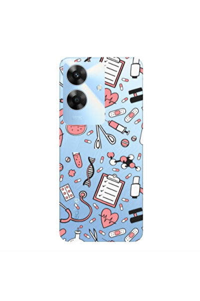 Other Realme Note 60 Laboratory Transparent Silicone TPU Θήκη